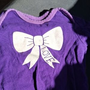 Place Purple Tee with White Graphic